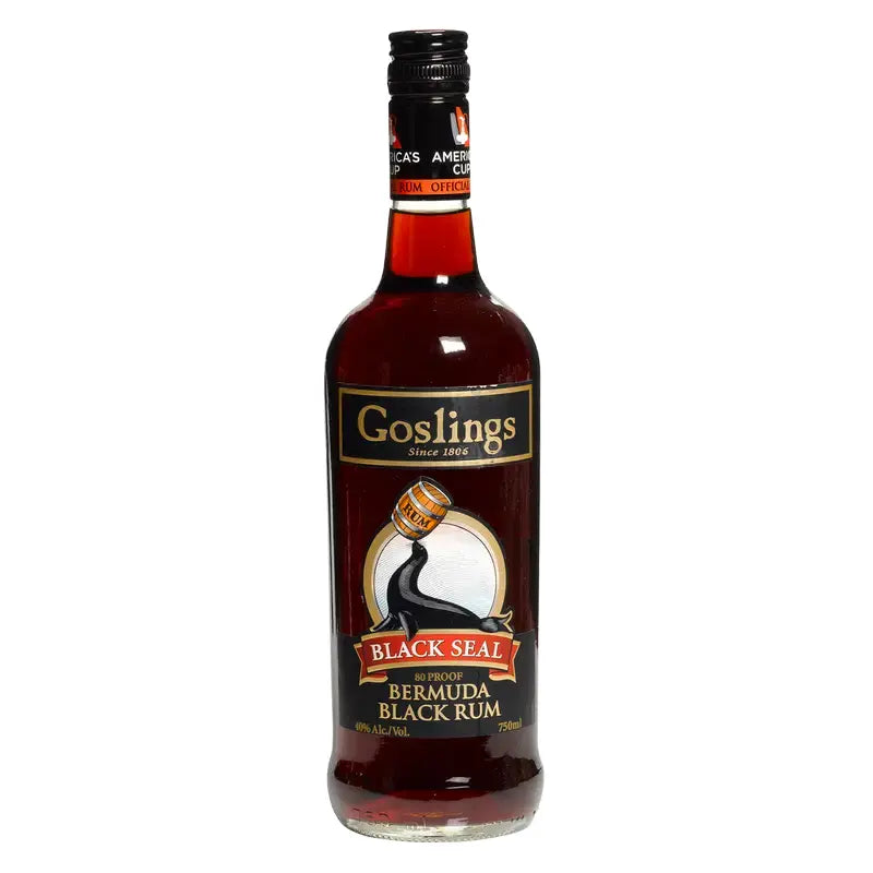 Goslings Black Seal Rum 80 Proof 1.75 Liter