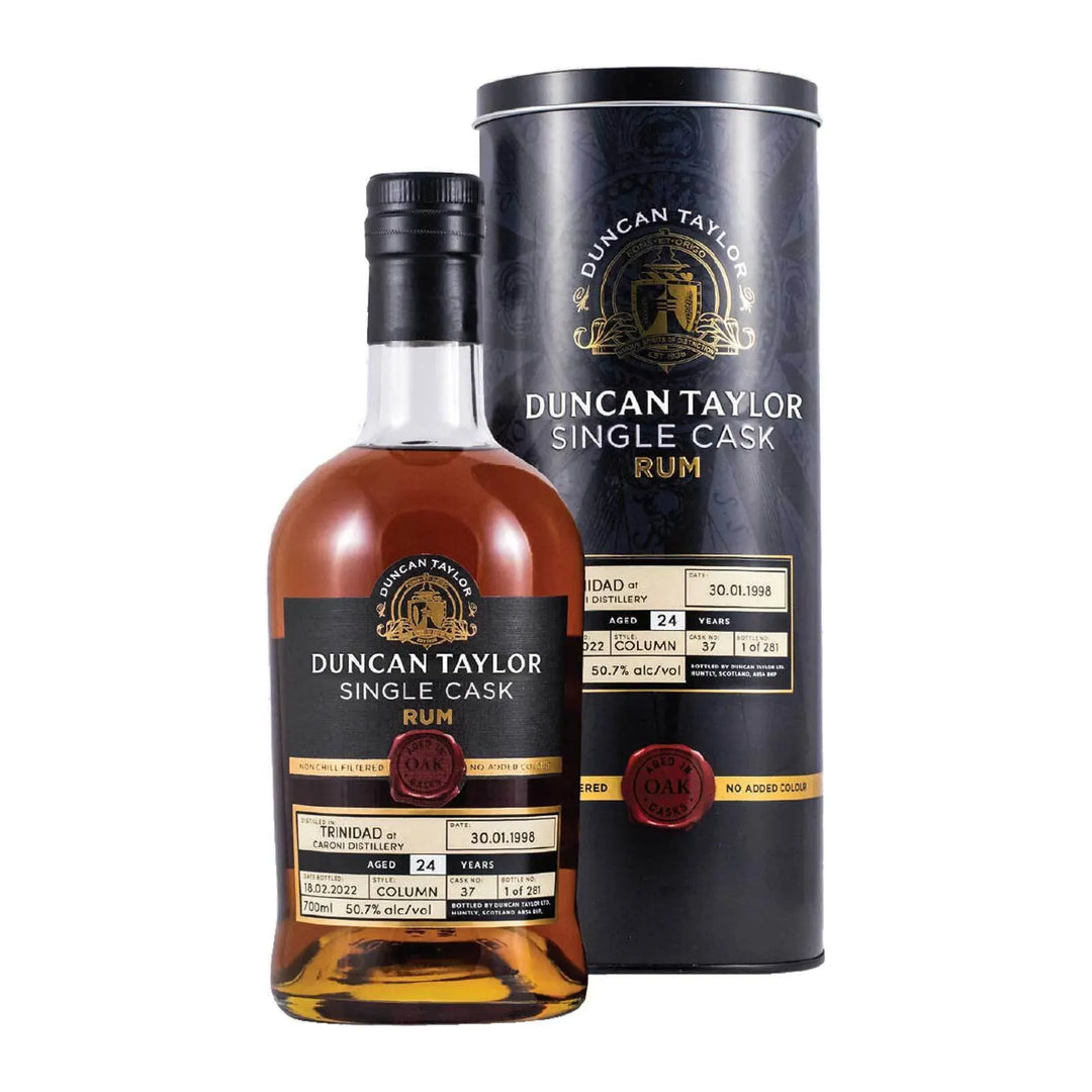 Duncan Taylor Rum Caroni 1998 – 24 Year Old 50.6% ABV