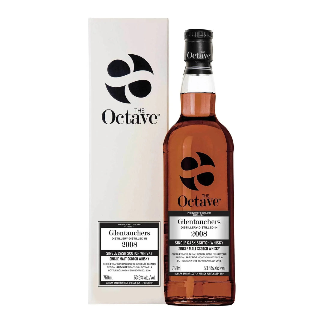 Octave Glentauchers 2008 – 10 Year Old 52.9% ABV