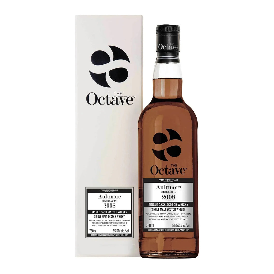 Octave Aultmore 2008 – 8 Year Old 55.5% ABV