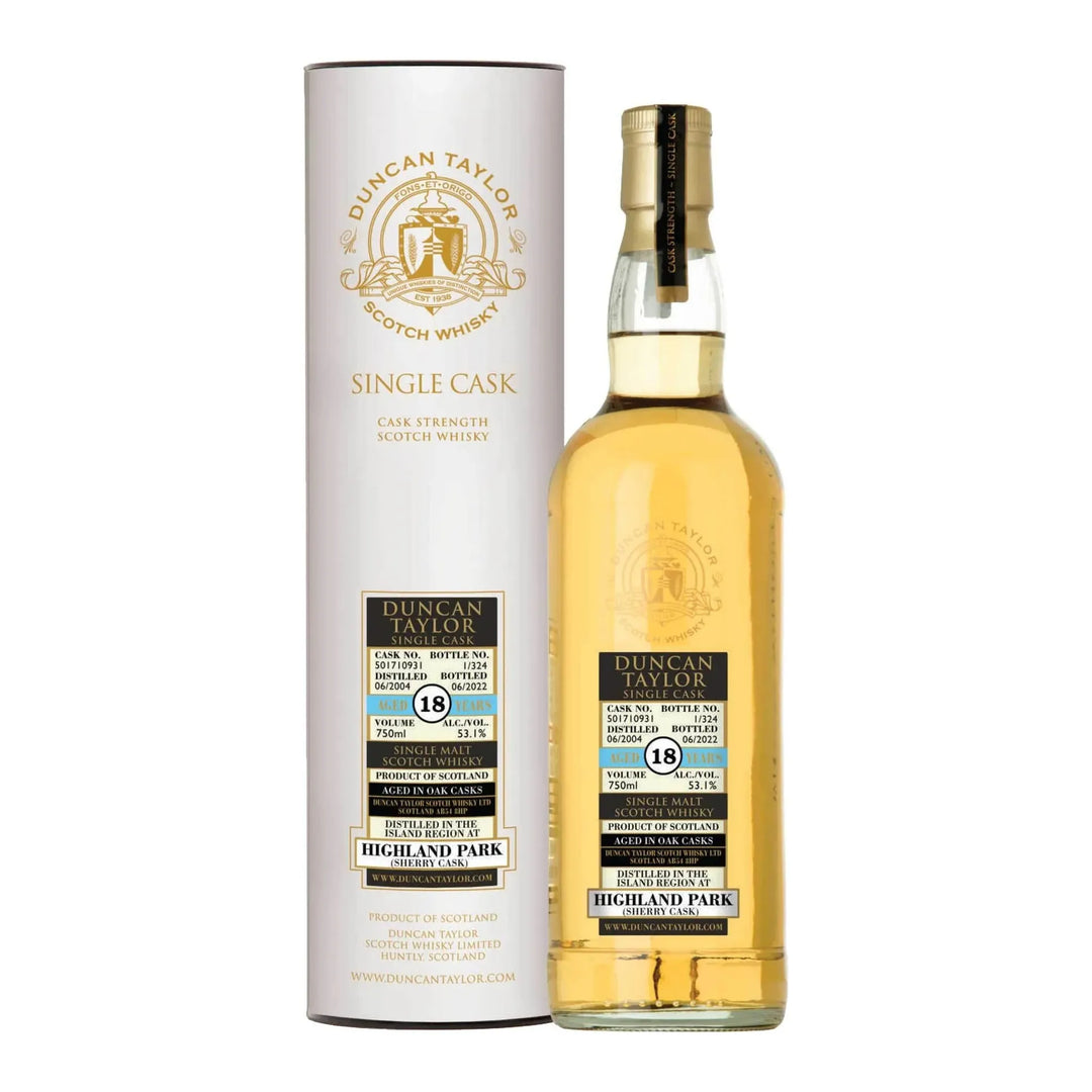 Duncan Taylor Highland Park Sherry 2004 – 18 Year Old 53.1% ABV