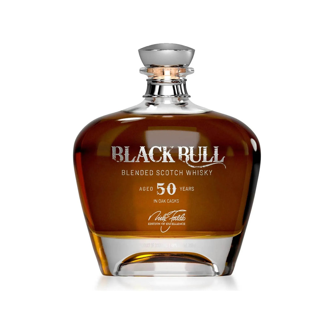 Black Bull 50 Year Old Blended – Tale of Two Legends 48% ABV