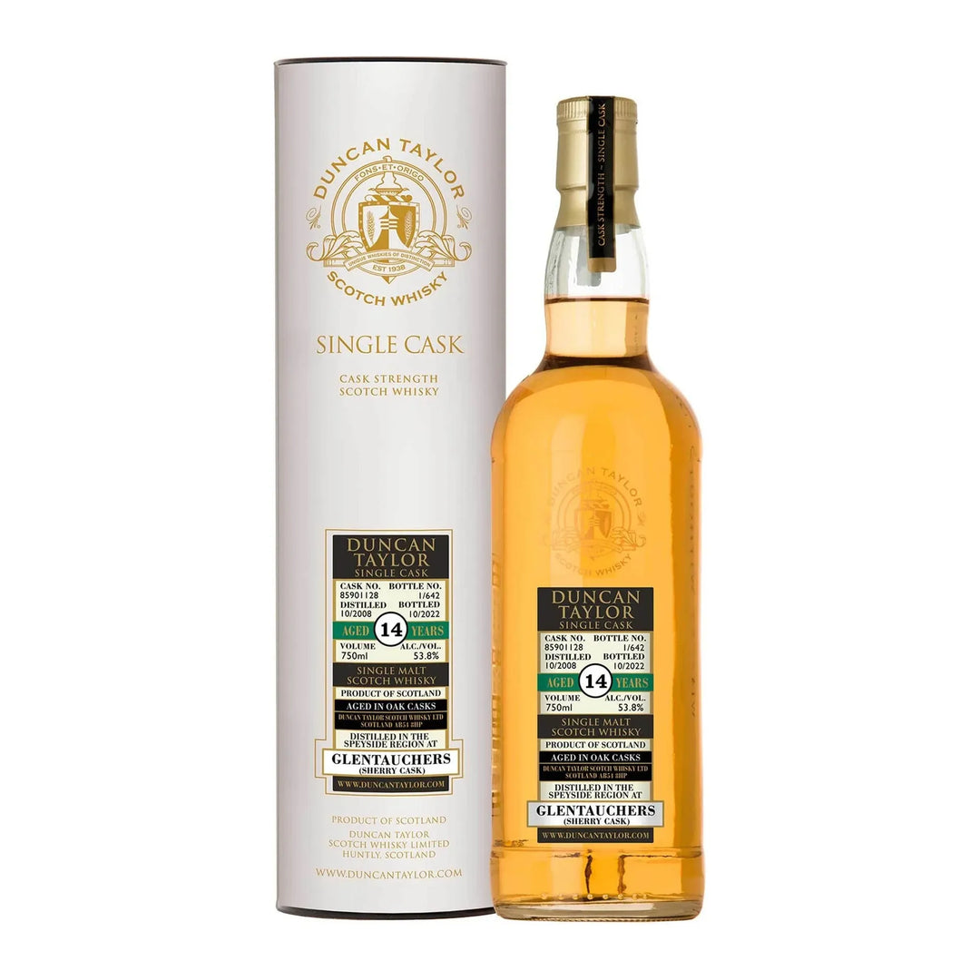Duncan Taylor Glentauchers Sherry 2008 – 14 Year Old 53.8% ABV
