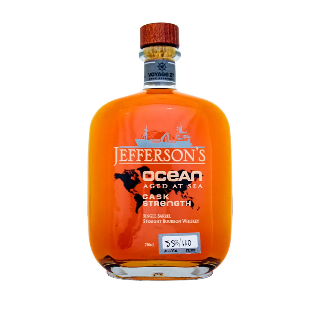 Jefferson's Ocean Cask Strength Single Barrel Bourbon Whiskey