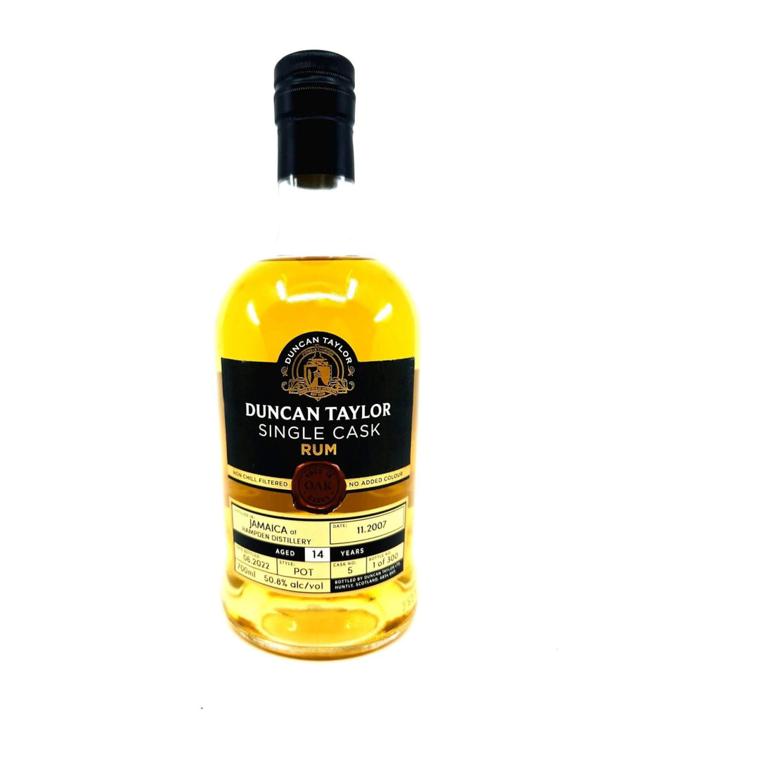 Duncan Taylor Rum Hampden Jamaica 2007 – 14 Year Old 50.8% ABV