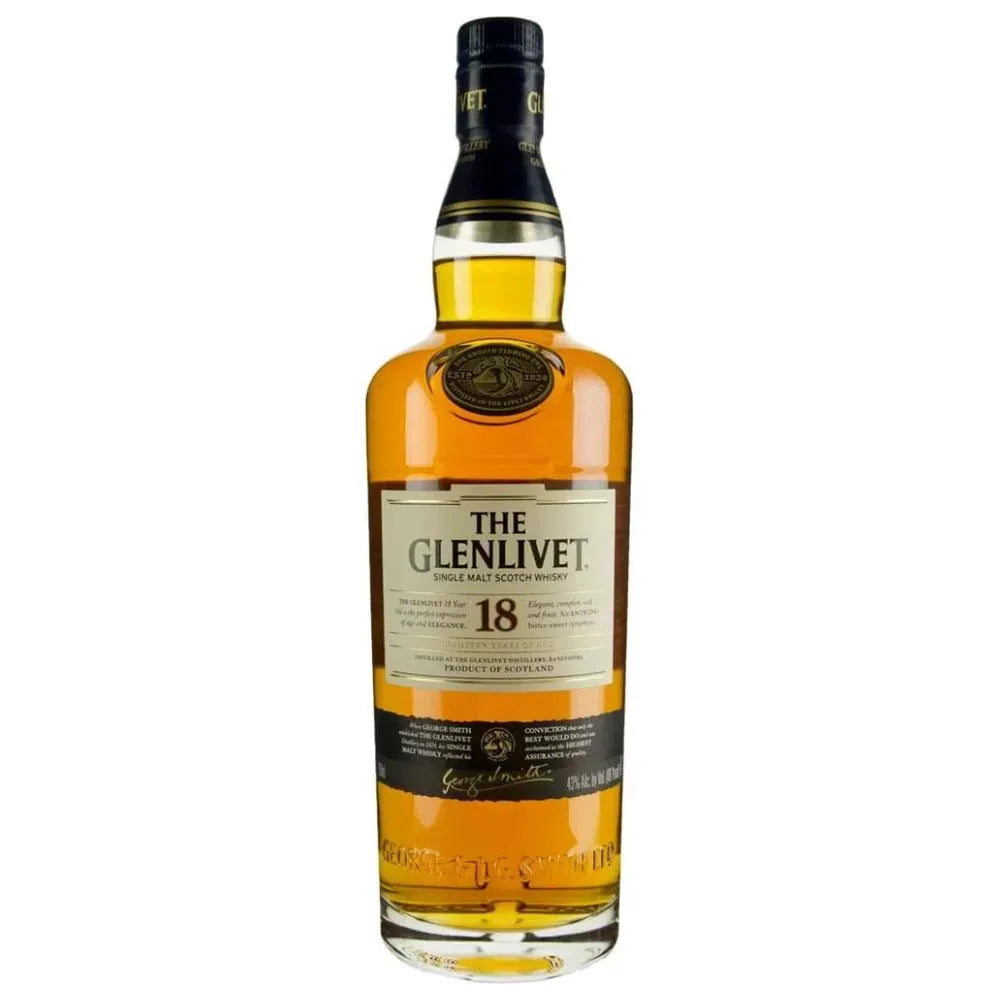 The Glenlivet 18-Year-Old Single Malt Scotch Whisky