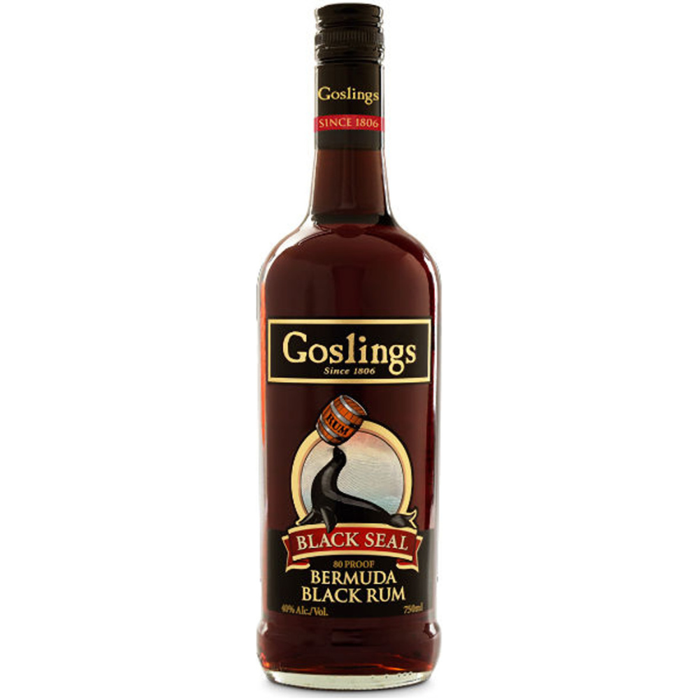 Goslings Black Seal Rum 80 Proof 750ML