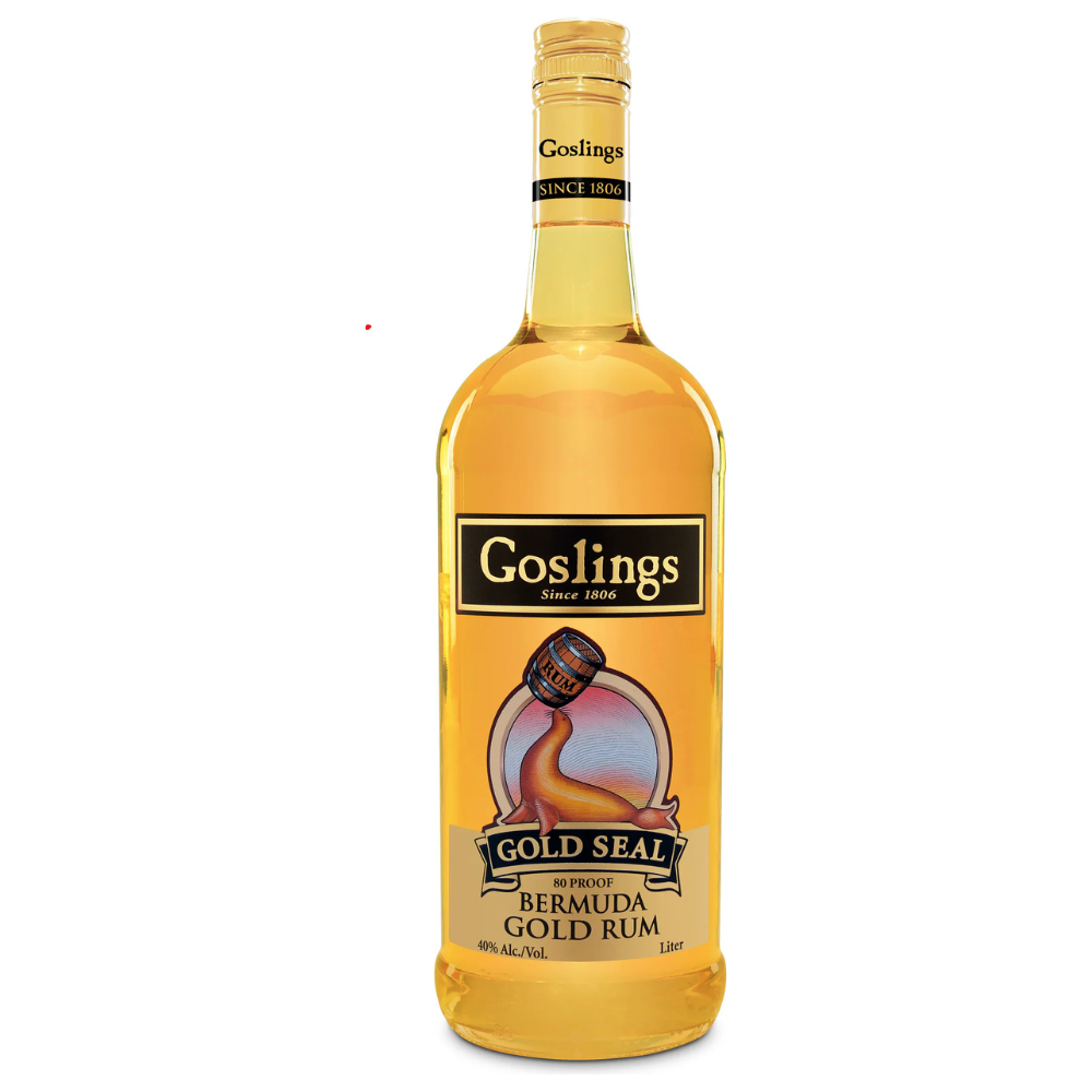 Goslings Gold Seal Rum 80 Proof 1 Liter