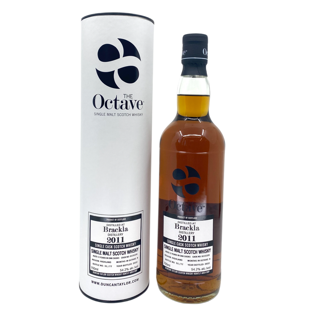Octave Brackla 2011 – 12 Year Old 53.1% ABV