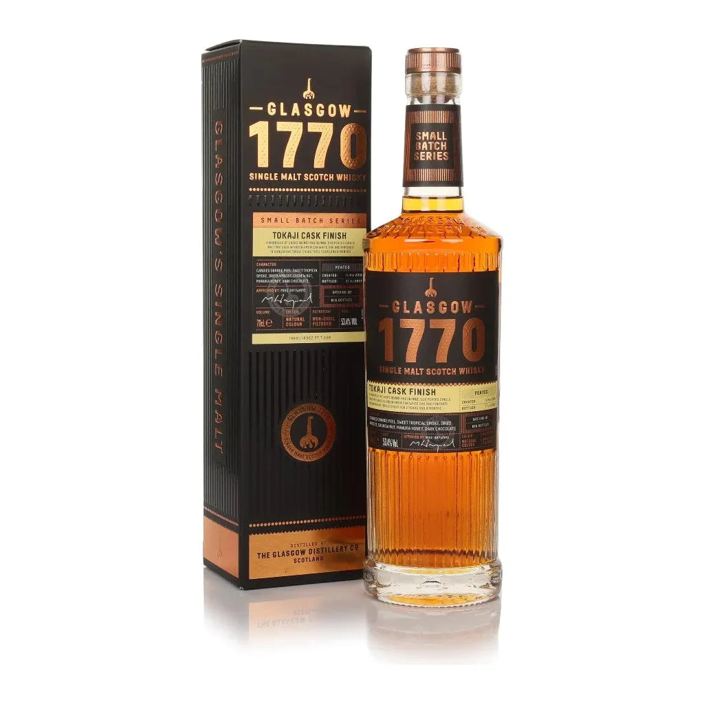 The Glasgow Distillery 1770 Single Malt Scotch Whisky – Triple Distilled | 46% ABV