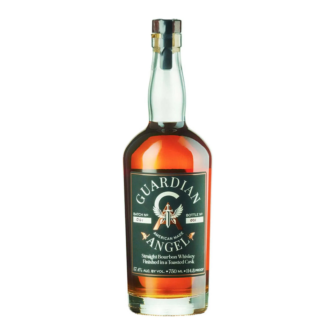 Guardian Angel Toasted Cask Finish Bourbon - 57.4% ABV High-Proof Artisan Whiskey