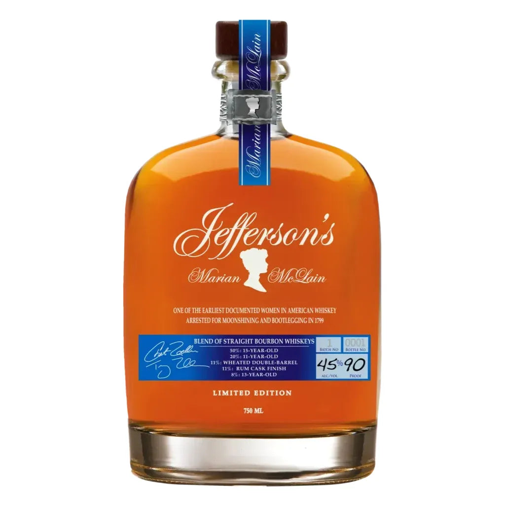 Jefferson's Marian McLain Kentucky Straight Bourbon Whiskey