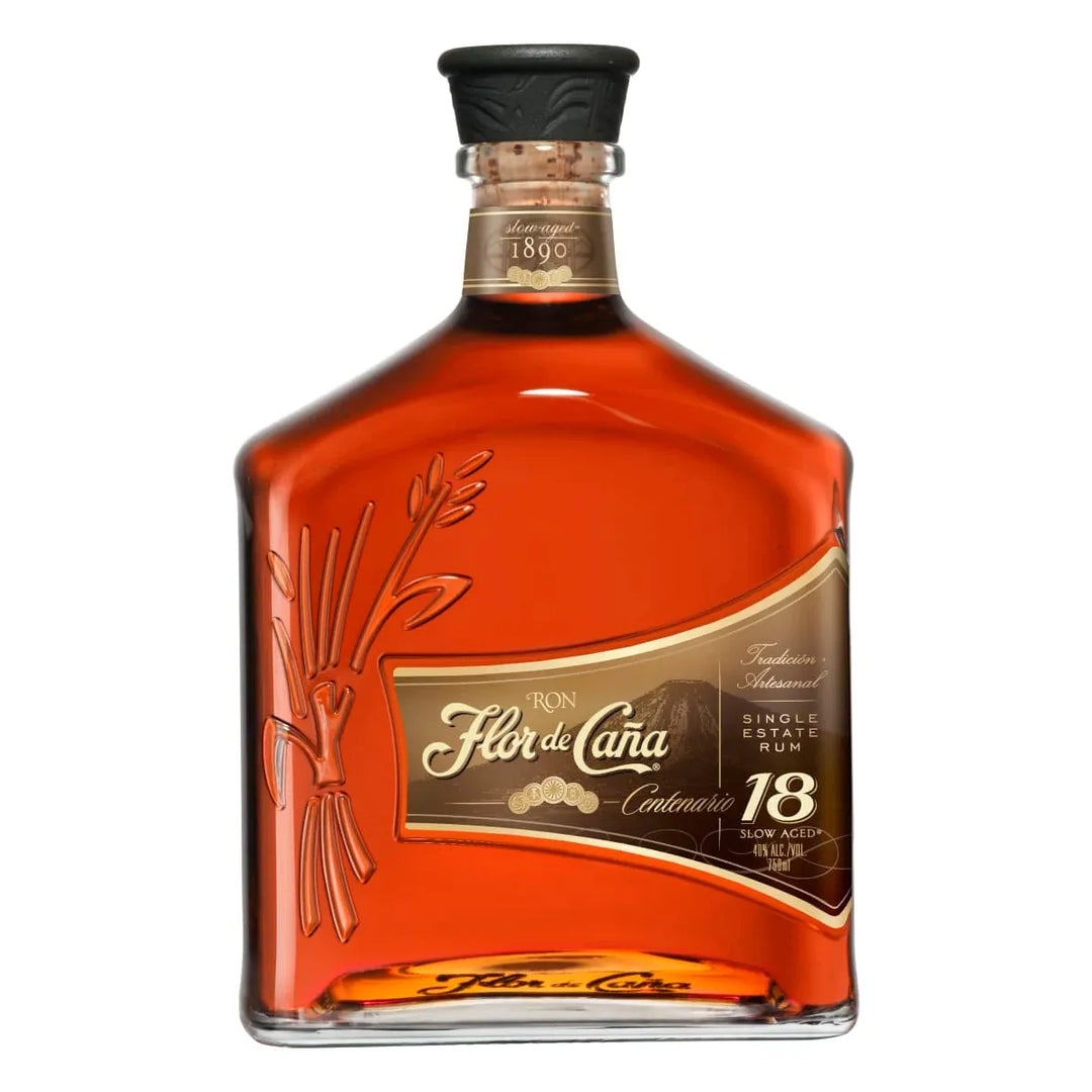FLOR DE CANA RUM CENTENARIO SINGLE ESTATE 18YR 750ML