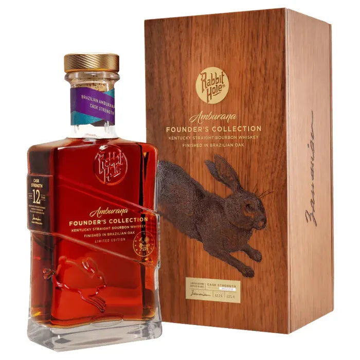Rabbit Hole Founder's Collection 'Amburana'  Brazilian  Oak finished 12-year-old KY Straight Bourbon Whiskey