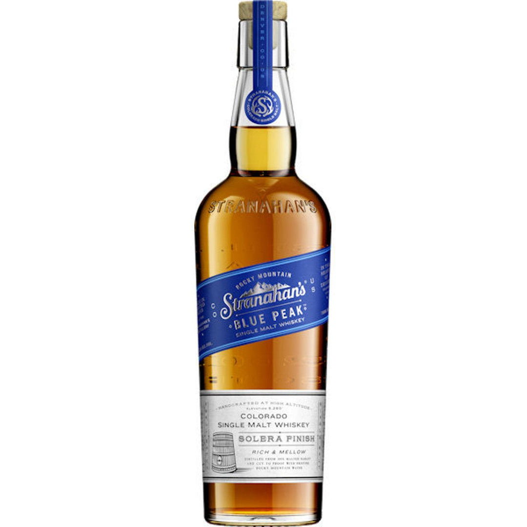 Stranahan's Blue Peak Single Malt Colorado Whiskey – 750ml