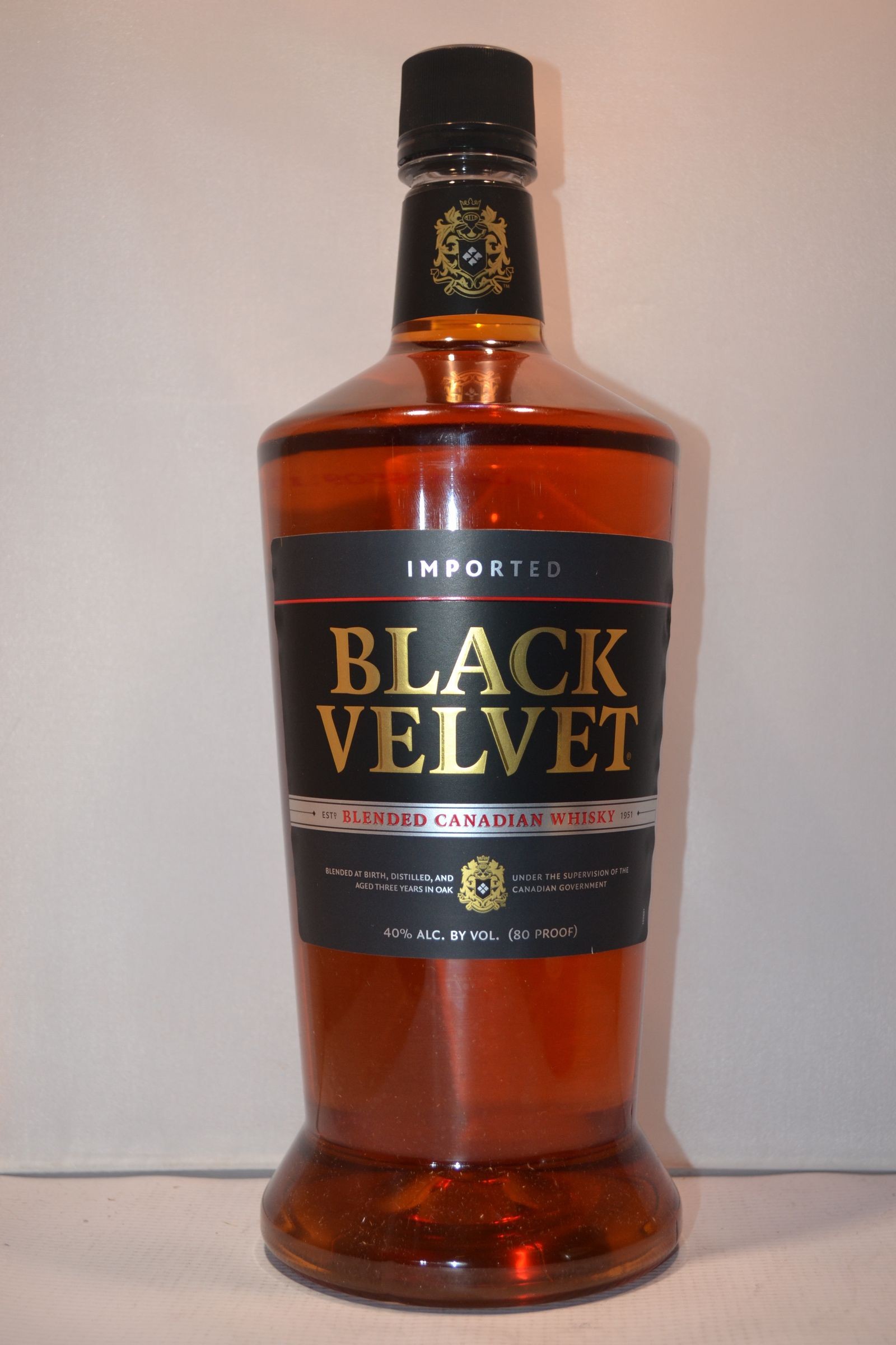 Black Velvet Blended Whiskey 1 75L Find Rare Whisky