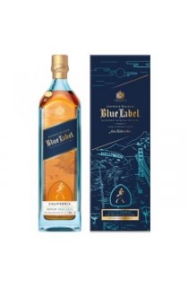  JOHNNIE WALKER SCOTCH BLENDED BLUE LABEL CALIFORNIA LIMITED EDITION 750ML  