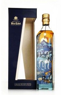  JOHNNIE WALKER BLUE LABEL SCOTCH BLENDED YEAR OF DOG LIMITED EDITION 92PF 750ML  