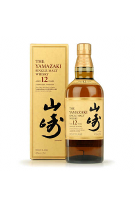 THE YAMAZAKI WHISKY SINGLE MALT JAPANESE 86PF 12YR 750ML