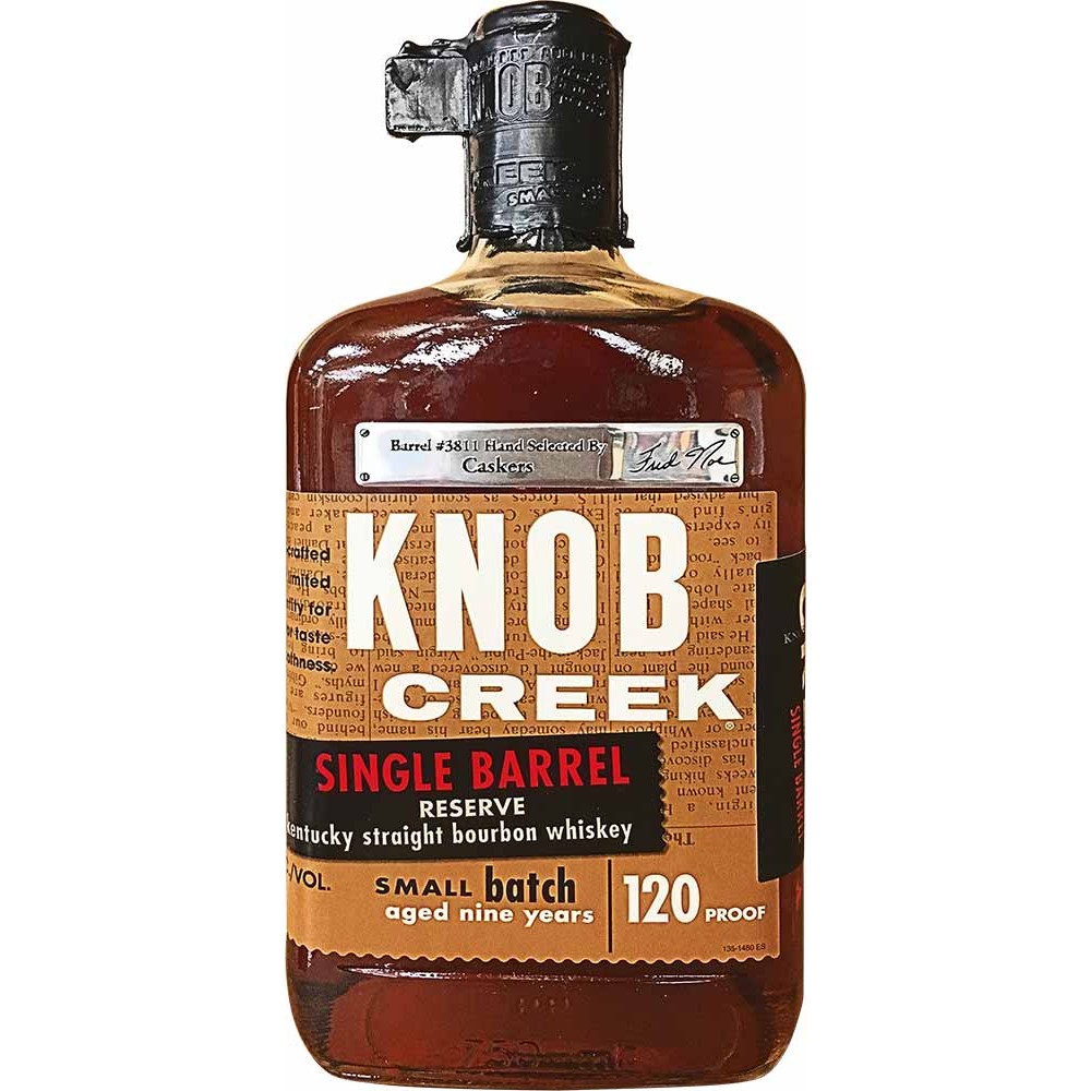 Knob Creek Single Barrel Reserve Bourbon Whisky